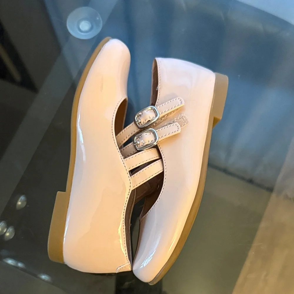 Christie & Jill Blush Pink Mary Jane Dress Shoes for Kids